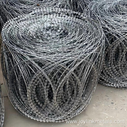 Flat Wrap Razor Wire Coils